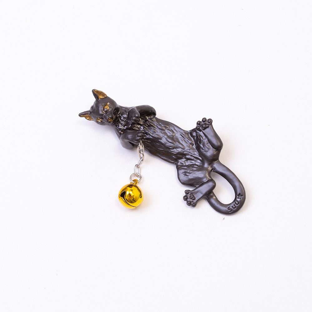 数-SUU-】 根付 /黒猫の根付｜着物屋くるり 公式通販サイト