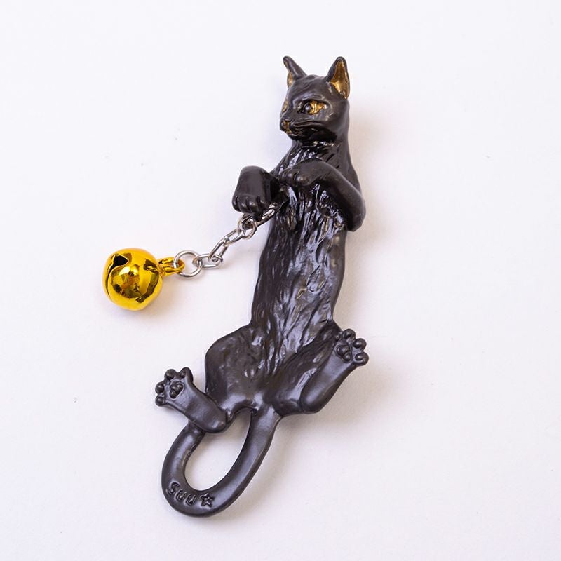 数-SUU-】 根付 /黒猫の根付｜着物屋くるり 公式通販サイト