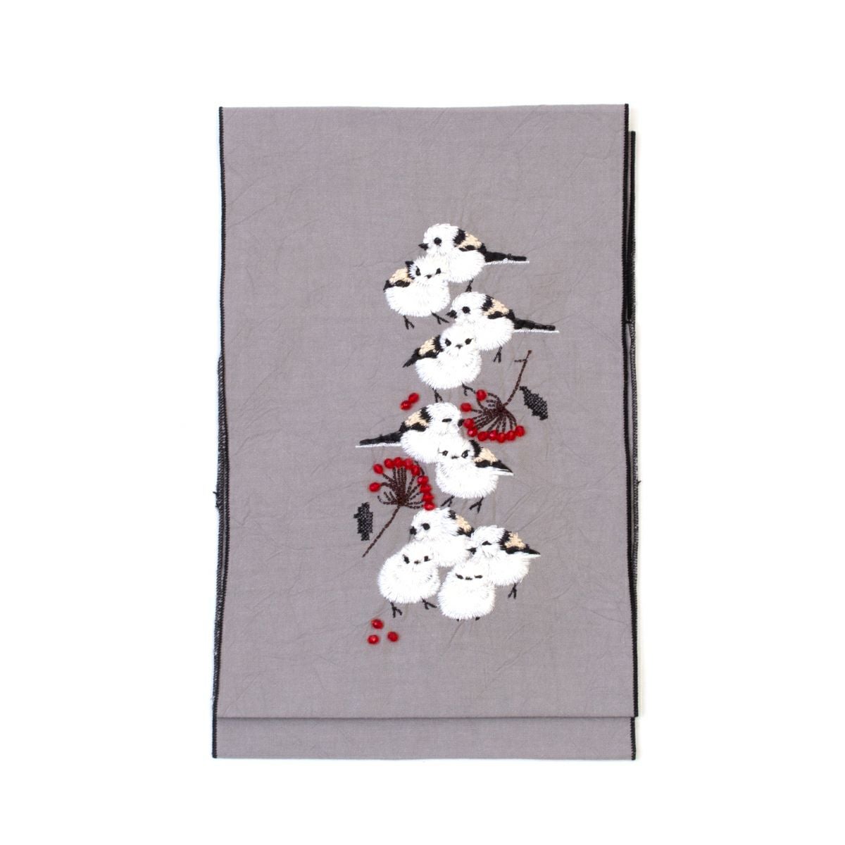 富士商会】ペタコさんの半衿 ／シマエナガ｜着物屋くるり 公式通販