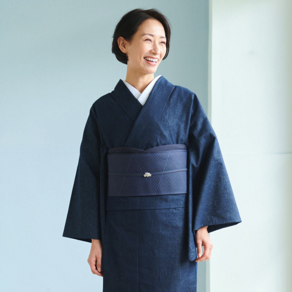 CHIKUMO-千雲-】大人のための艶感デニム着物 くるり｜着物屋くるり