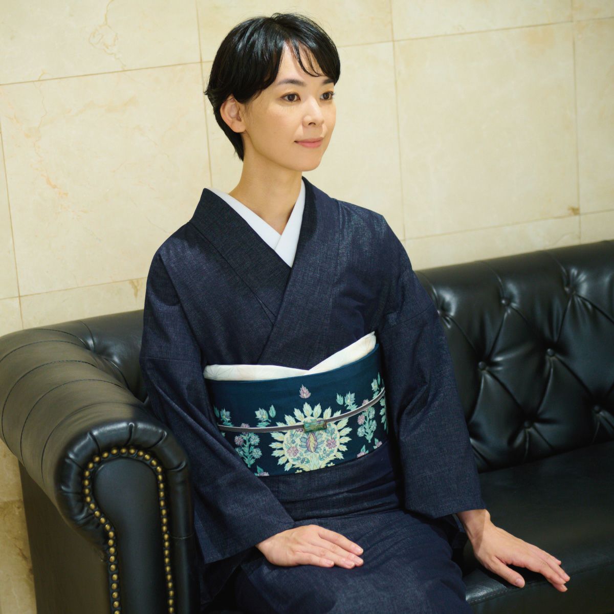 CHIKUMO-千雲-】大人のための艶感デニム着物 くるり｜着物屋くるり