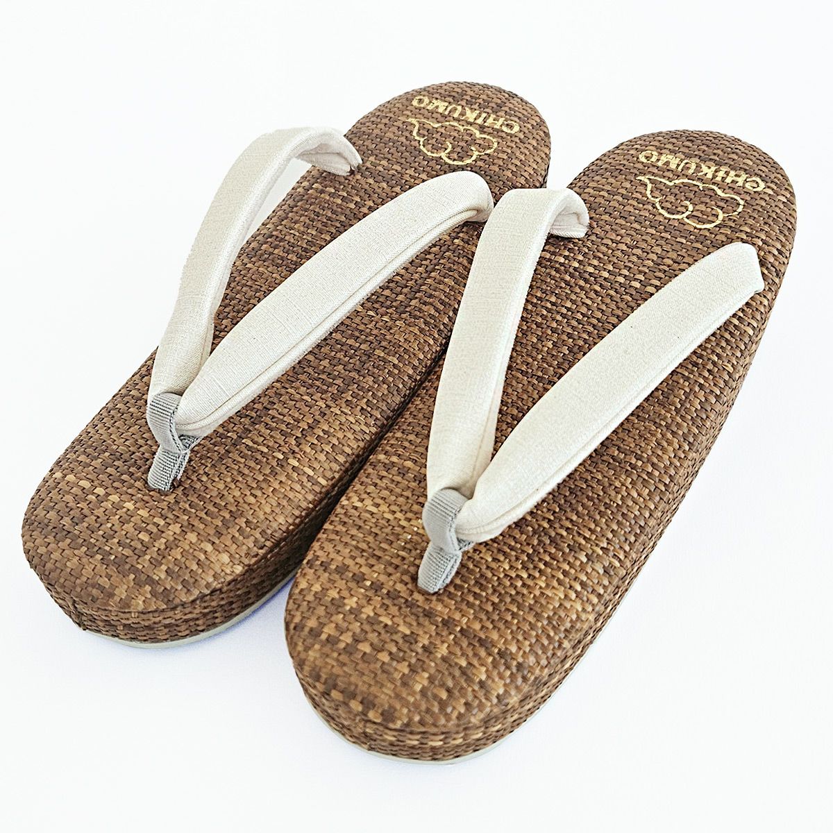 ☆15％OFF☆【CHIKUMO-千雲-】履きやすいほめられ草履 夏・単衣