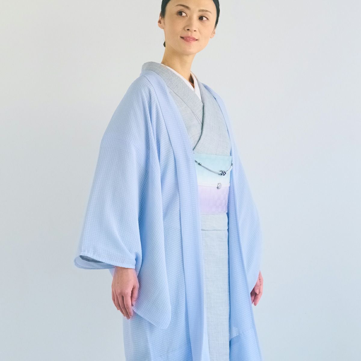 ☆5％OFF！5/21（木）10時まで☆【CHIKUMO-千雲-】洗える夏きもの 麻