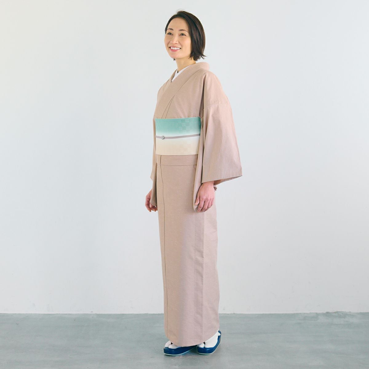 ☆40％OFF☆【くるり】デニム着物 DressSlub(ドレススラブ) ライト