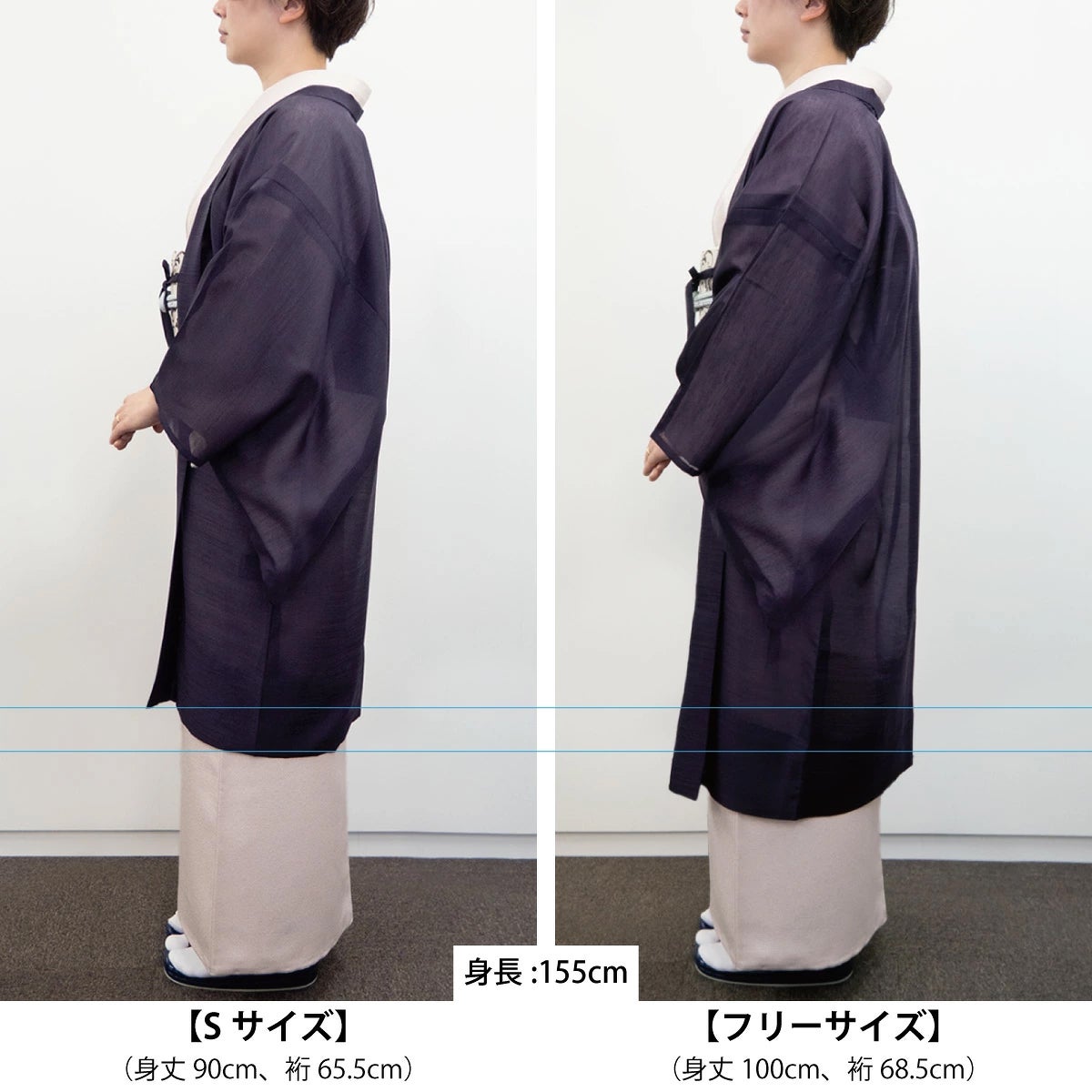 ☆10％OFF！☆【CHIKUMO-千雲-】洗える薄羽織 翠風／薄灰 くるり｜着物