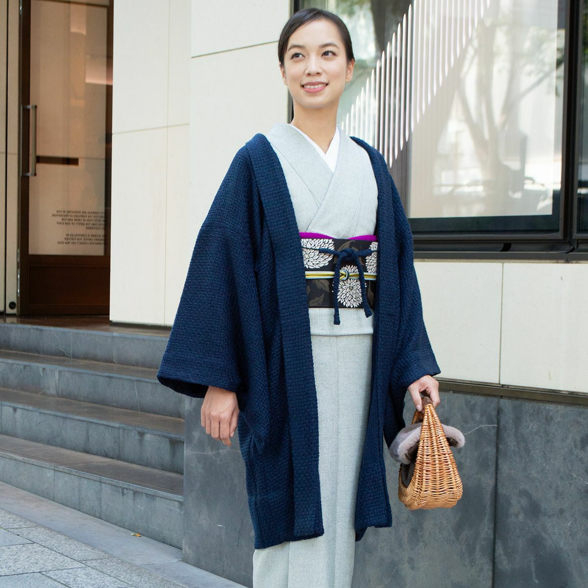 ☆39％OFF☆【CHIKUMO-千雲-】3シーズンOK！ 単衣 洗える着物