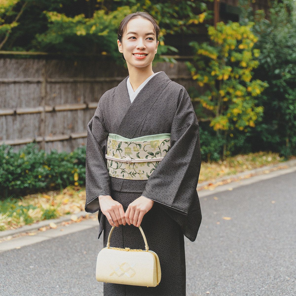 ☆20％OFF☆【CHIKUMO-千雲-】洗える着物 袷仕立て 東レシルック江戸