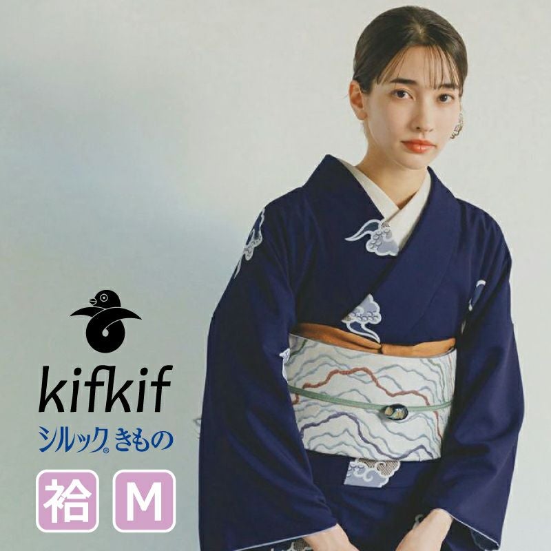 東レシルックきもの kifkif（キフキフ）仕立て上がり 瑞雲｜着物屋