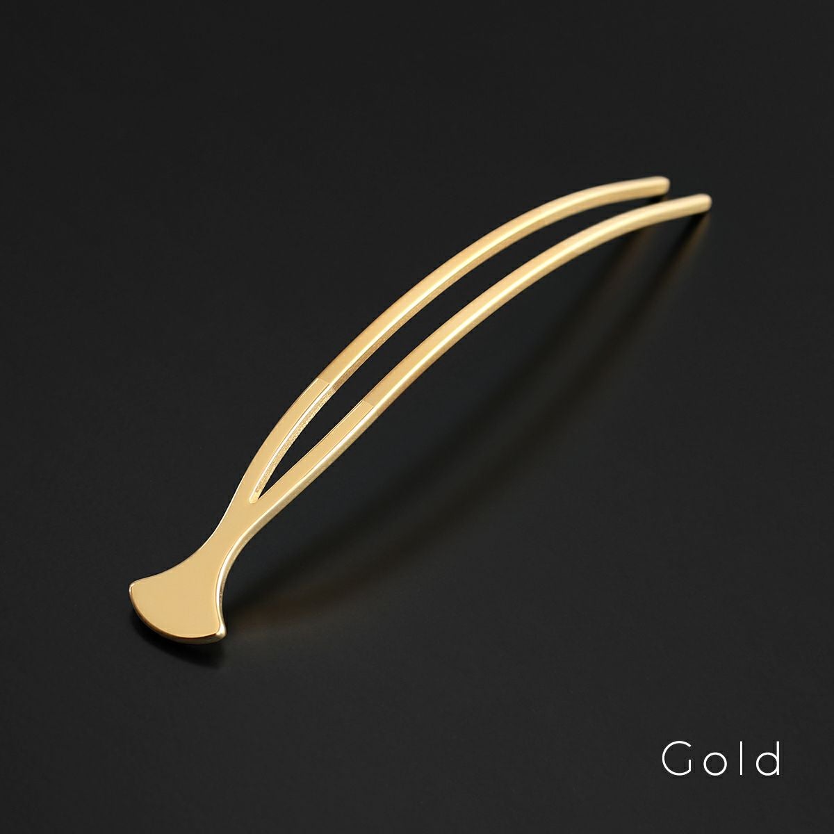三代目板金屋】かんざし / 〈小粋〉Petit Hira gold｜着物屋くるり