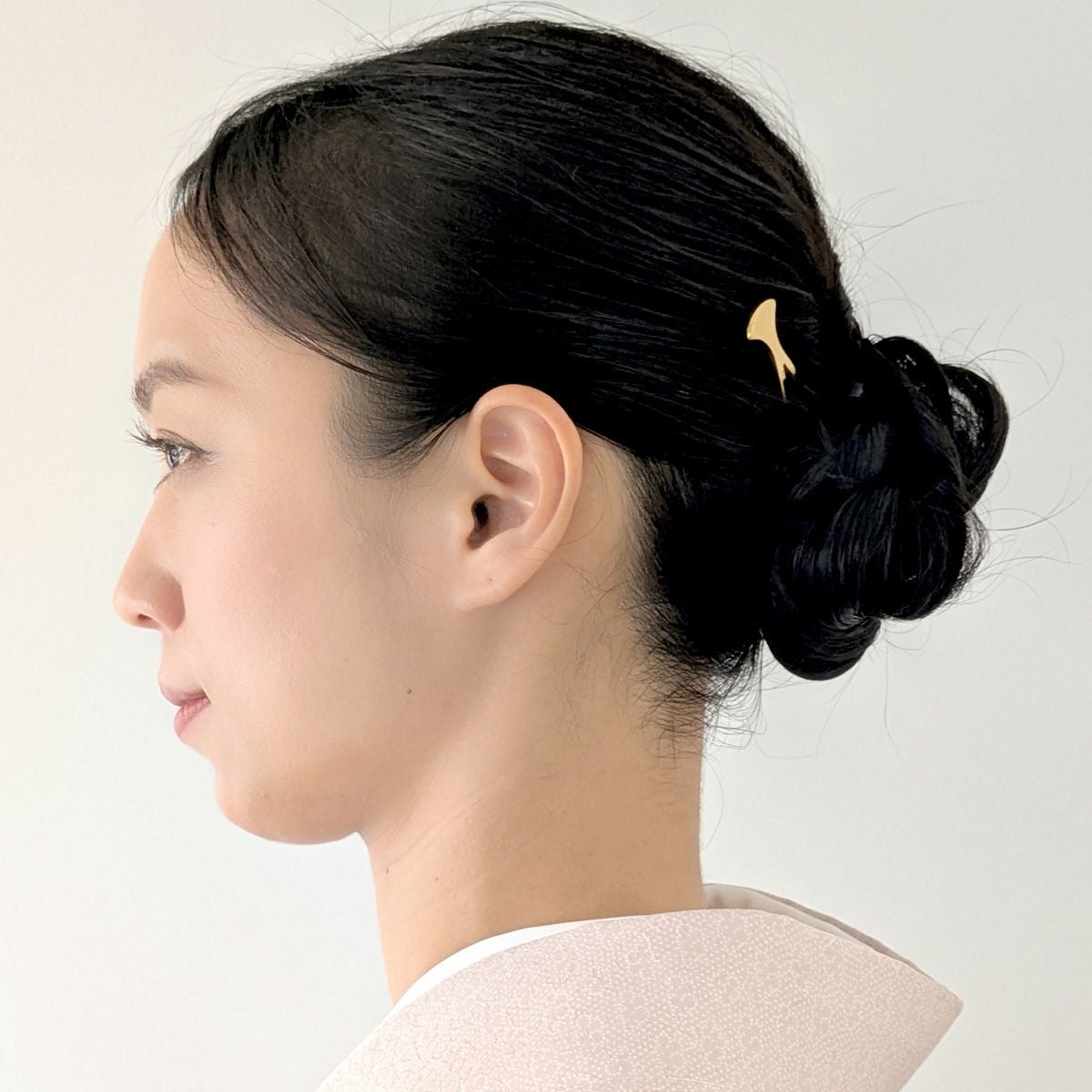 ひらりさん専用　お値下げ　かんざし　金工　二点 三代目板金屋】かんざし / 〈小粋〉Petit Hira gold｜着物屋くるり