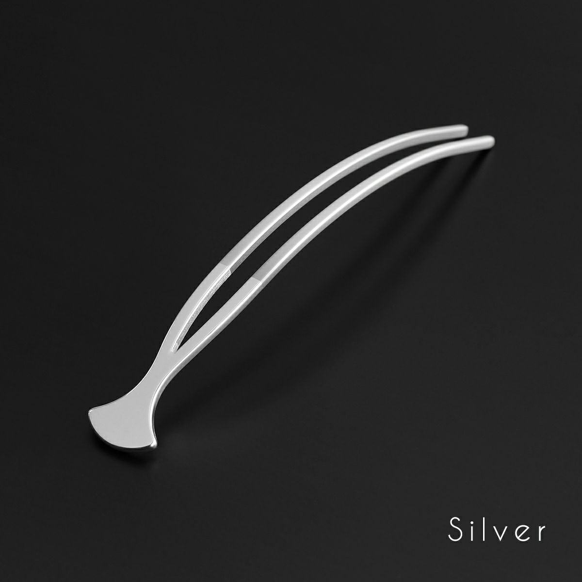 三代目板金屋】かんざし / 〈小粋〉Petit Hira silver｜着物屋くるり