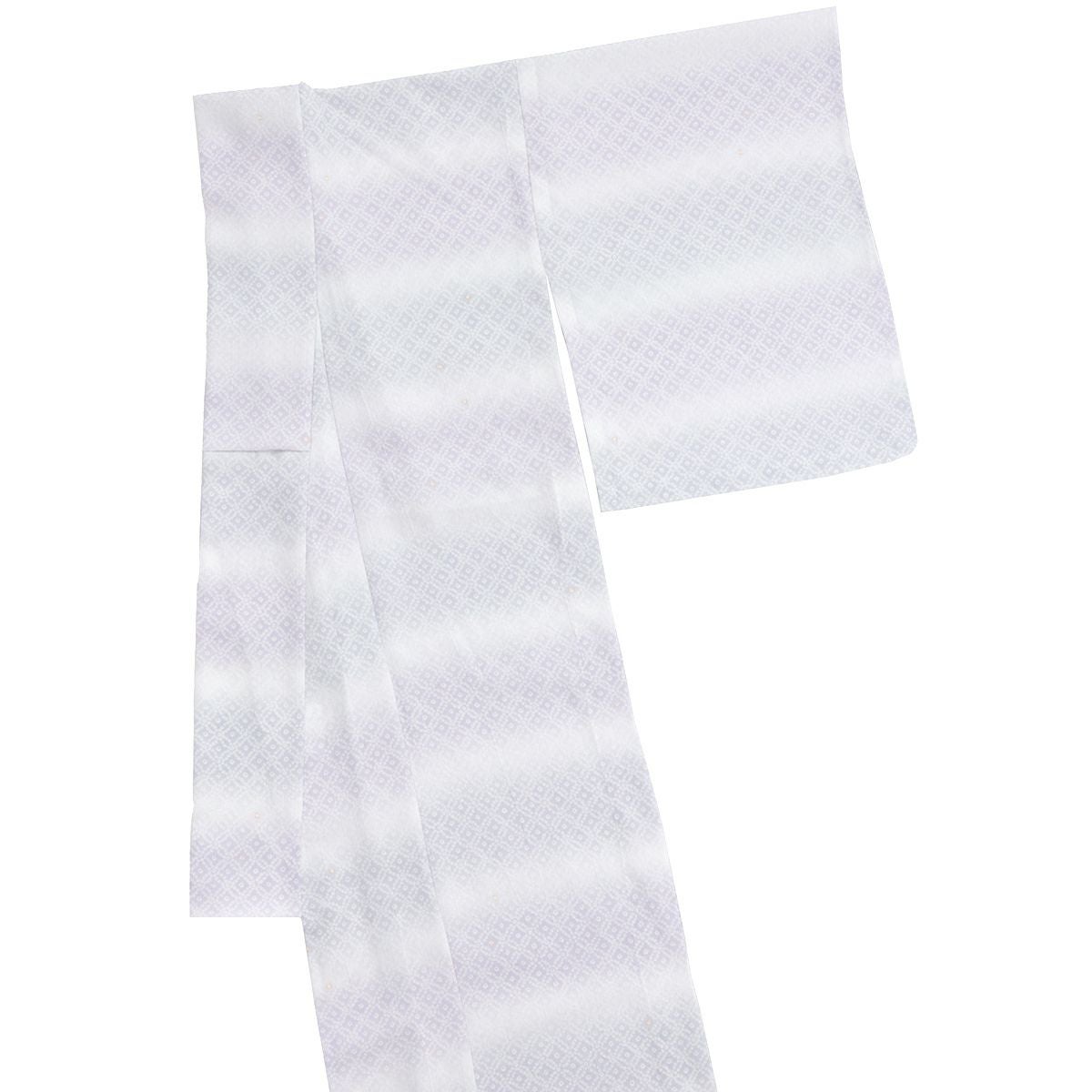 CHIKUMO-千雲-】洗えるきもの 単衣/夏着物 セオα 鹿の子横段ぼかし/藤