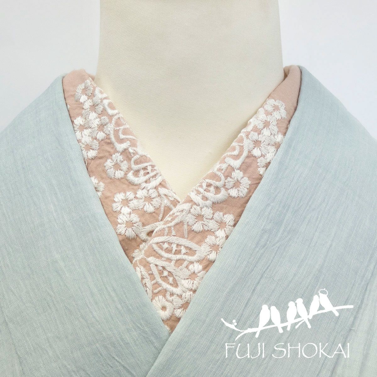 富士商会】ペタコさんの半衿 ／グラマラスレースsakura｜着物屋くるり