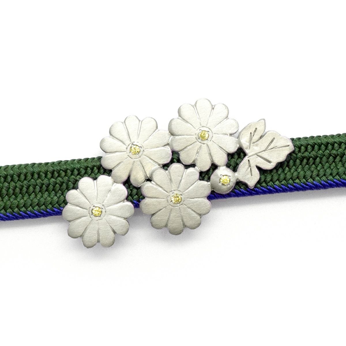 【T.O.D】KI.RI.E+ 帯留 小菊