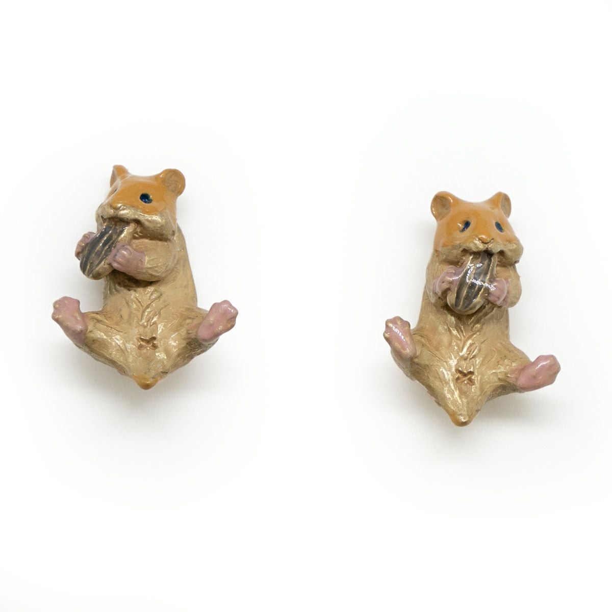 Palnart Poc】ピアス/食いしん坊ハムスター（Hungry Hamster）｜着物屋