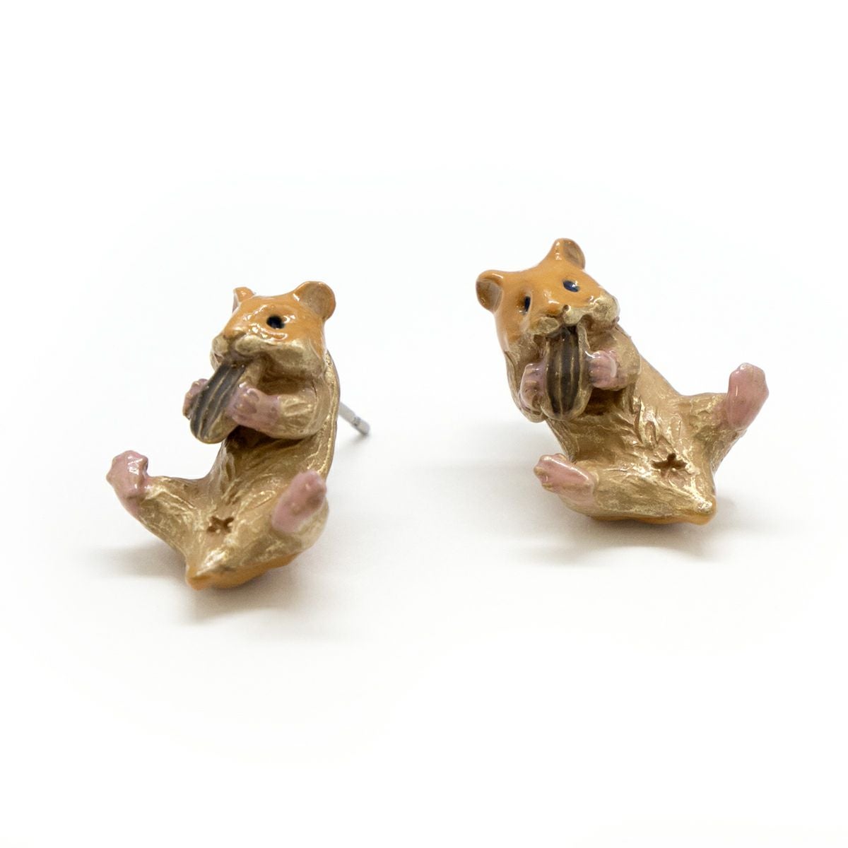 Palnart Poc】ピアス/食いしん坊ハムスター（Hungry Hamster）｜着物屋