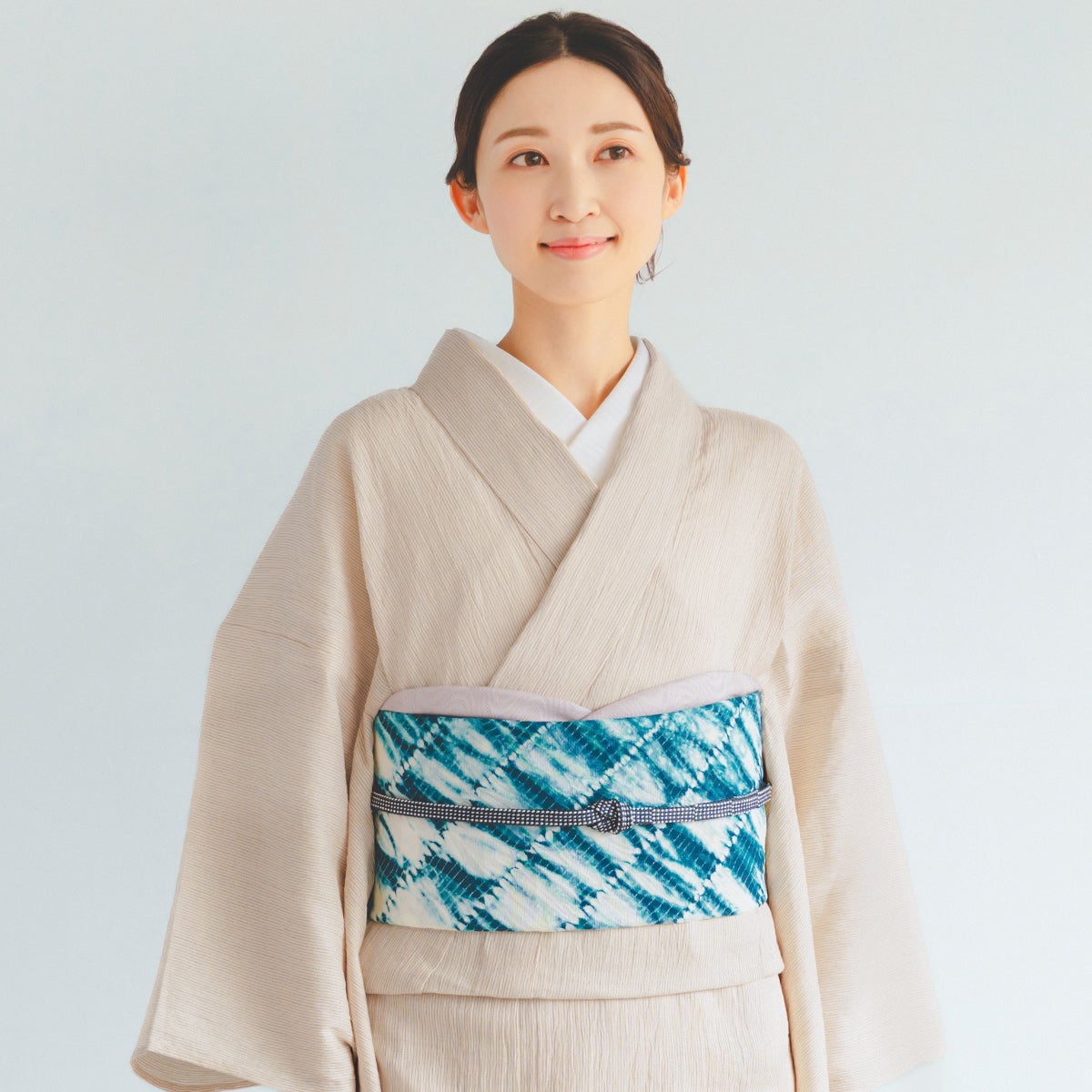 ☆5％OFF！6/11（木）10時まで☆【CHIKUMO-千雲-】洗える夏きもの 麻