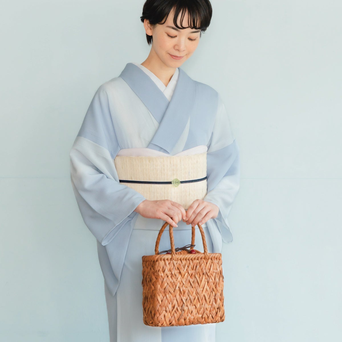 山葡萄 蔦バッグ 乱れ編み かごバッグ｜着物屋くるり 公式通販サイト
