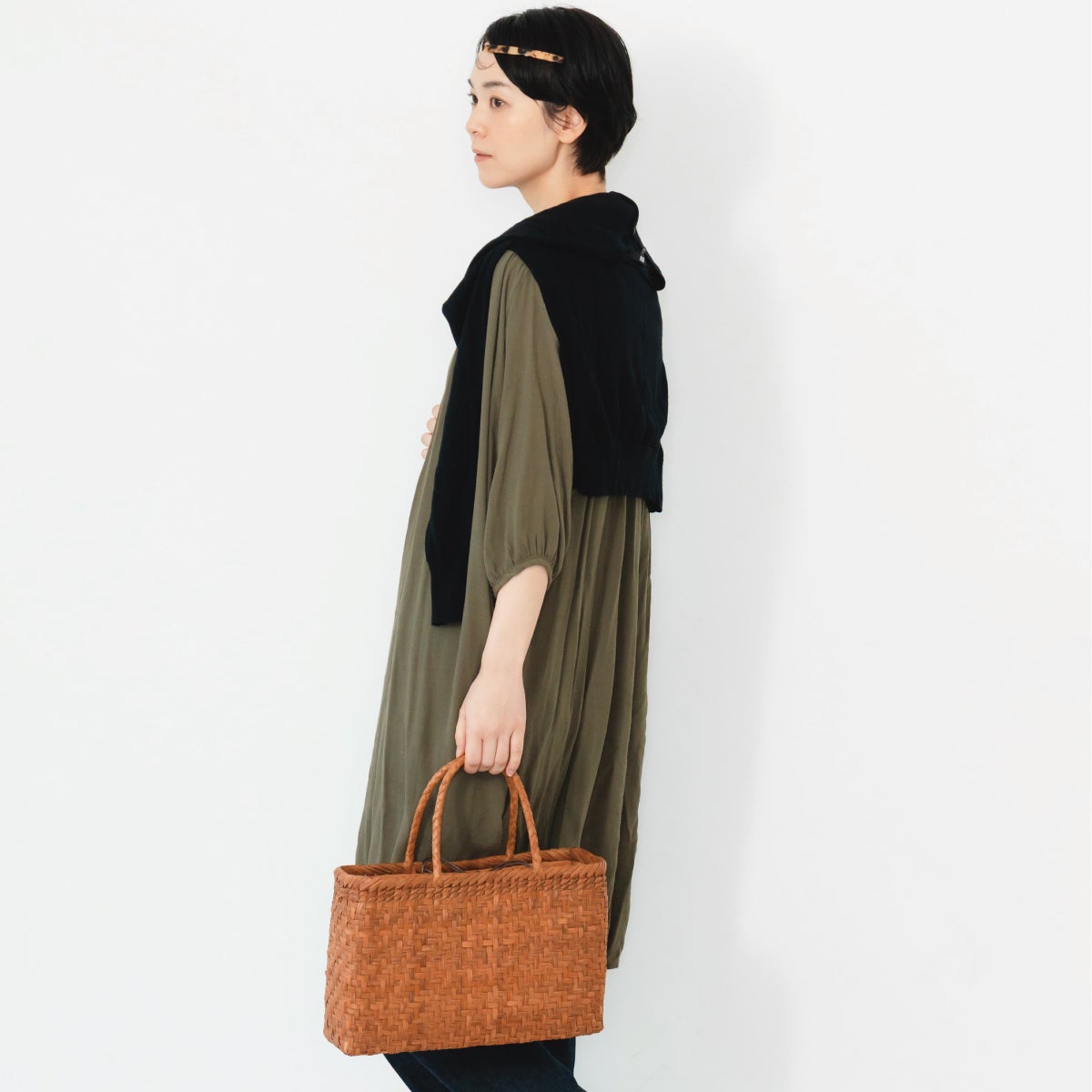 ☆5％OFF！5/28（木）10時まで☆山葡萄 蔦バッグ 綱代編み かごバッグ