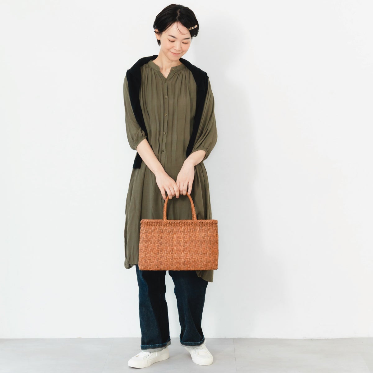 ☆5％OFF！5/28（木）10時まで☆山葡萄 蔦バッグ 綱代編み かごバッグ