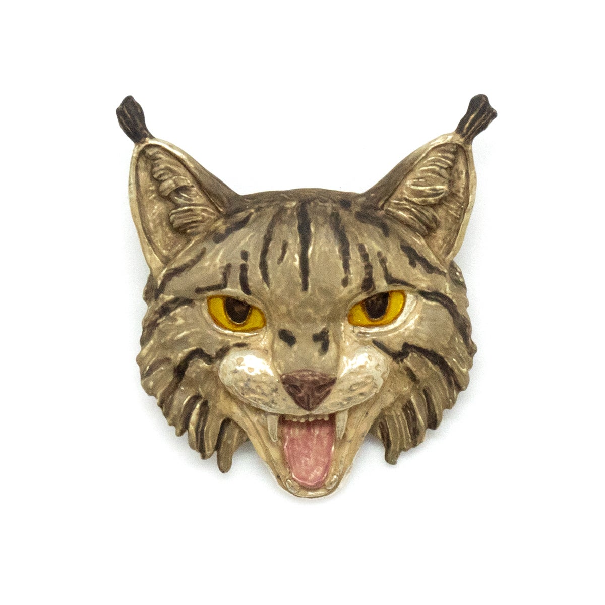 Palnart Poc】ブローチ｜山猫（Lynx）｜着物屋くるり 公式通販サイト
