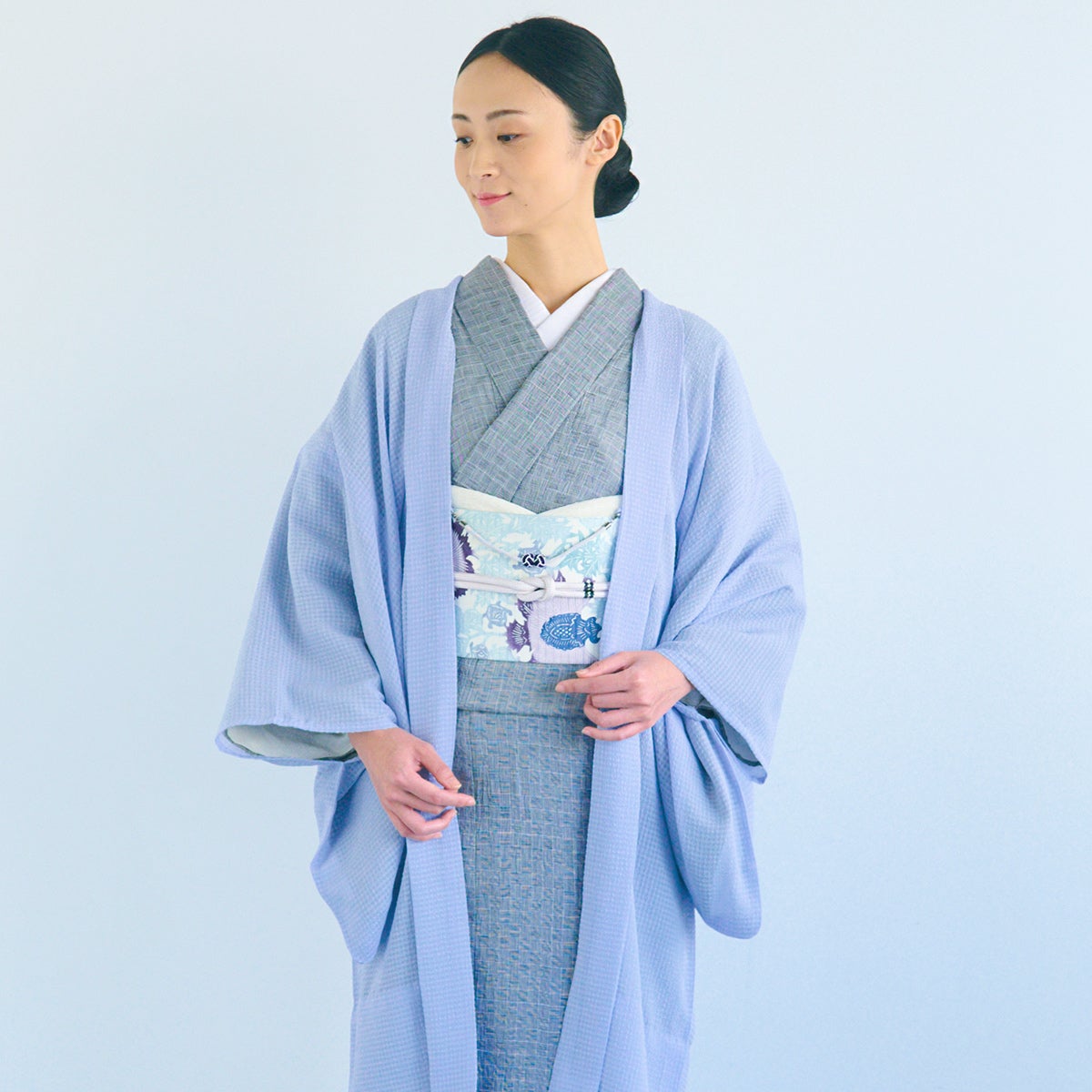 ☆7/16（木）10時まで！15％OFF☆【CHIKUMO-千雲-】洗える夏きもの 麻