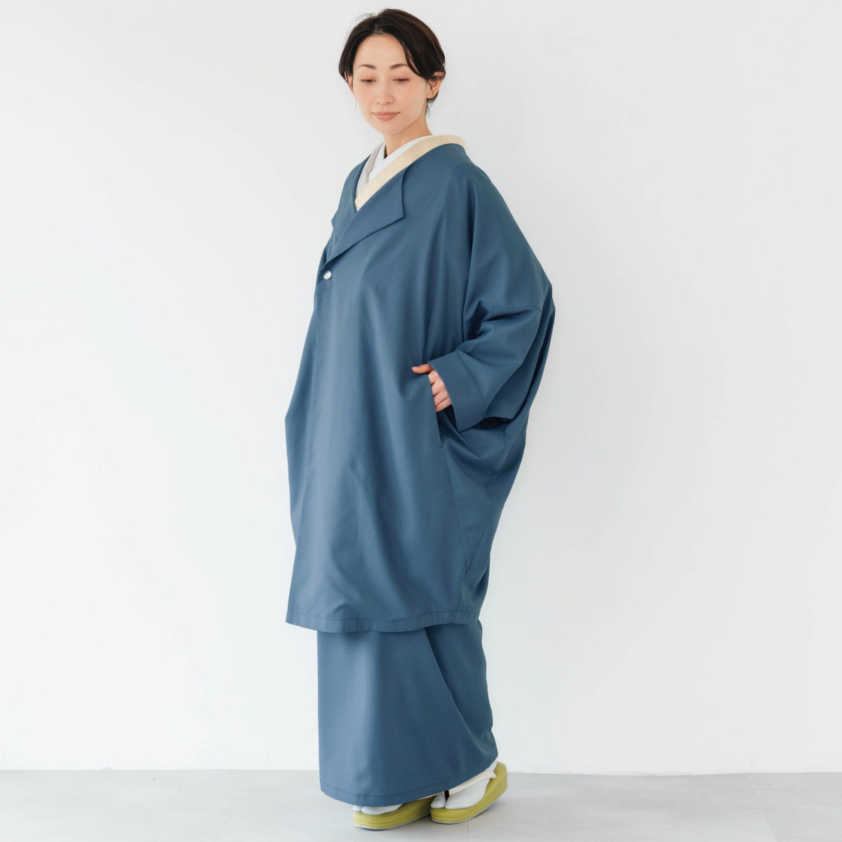 ☆15％OFF☆【CHIKUMO-千雲-】スナップで着脱かんたん！ムレないはっ水